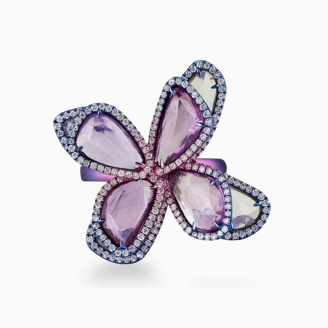 Aurora Flower Ring