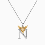 My Angel Letter Pendant Necklace