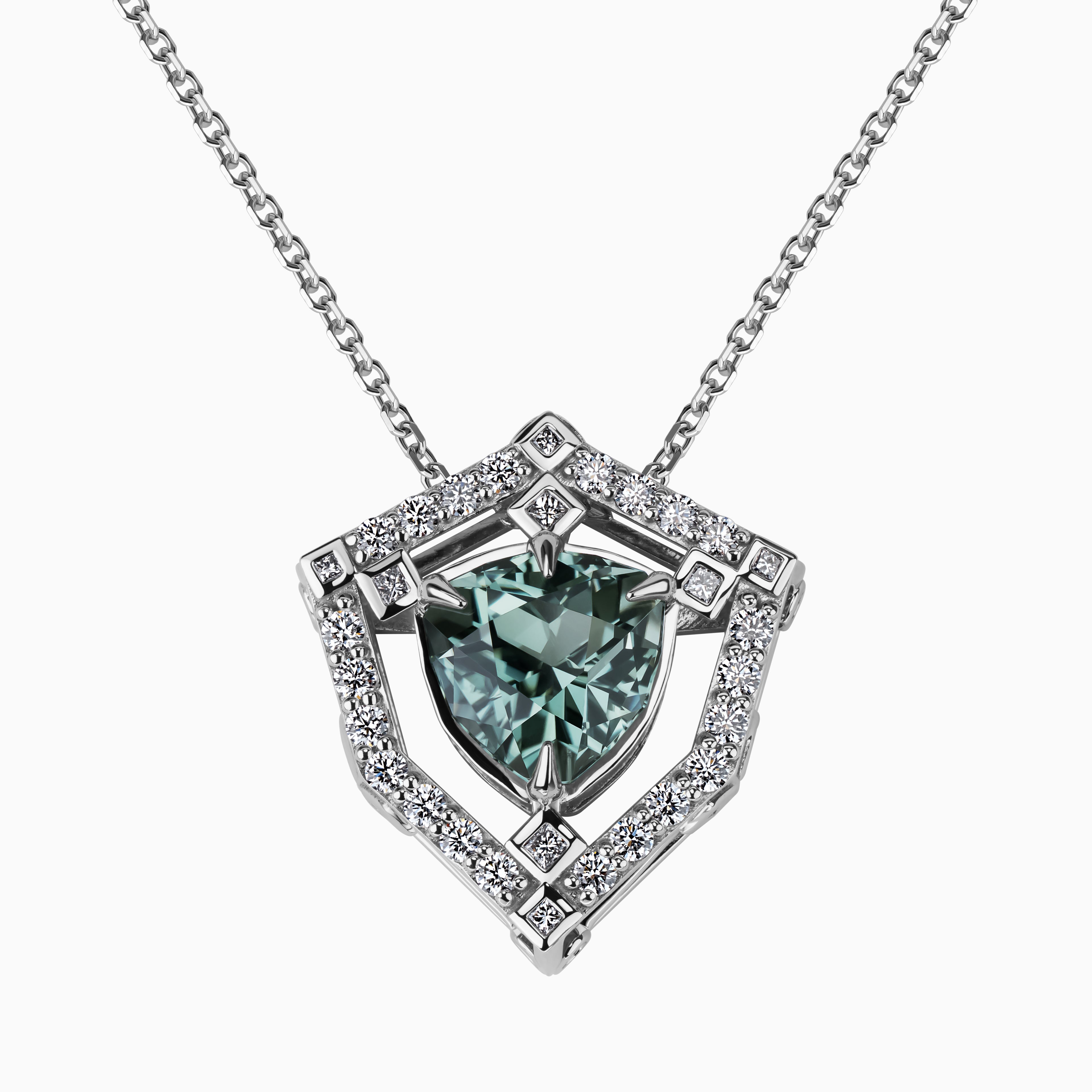 Cuprian Shield Pendant