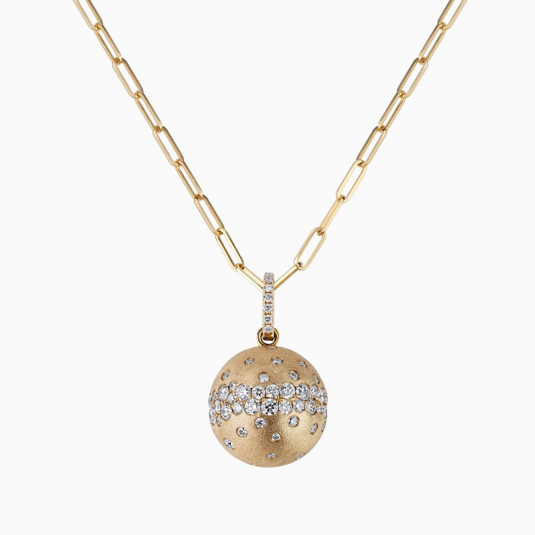 Diamond Confetti Ball and Chain