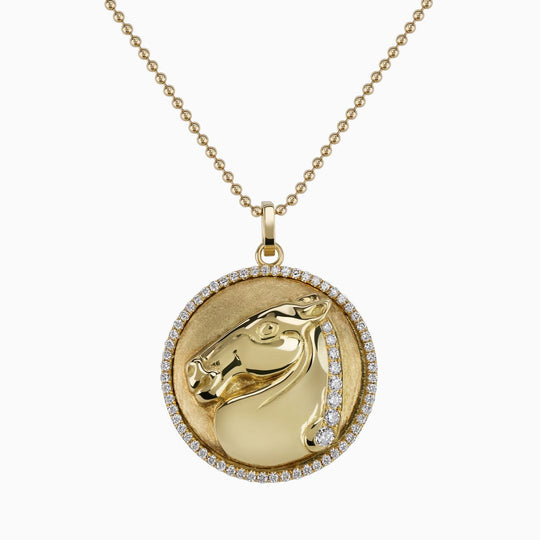 Roman Horse Medallion