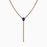 Tanzanite and Diamond Lariat