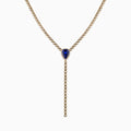Tanzanite and Diamond Lariat