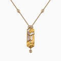 Hexagon Panther Necklace