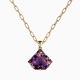 23.27ct Amethyst Pendant with Diamonds