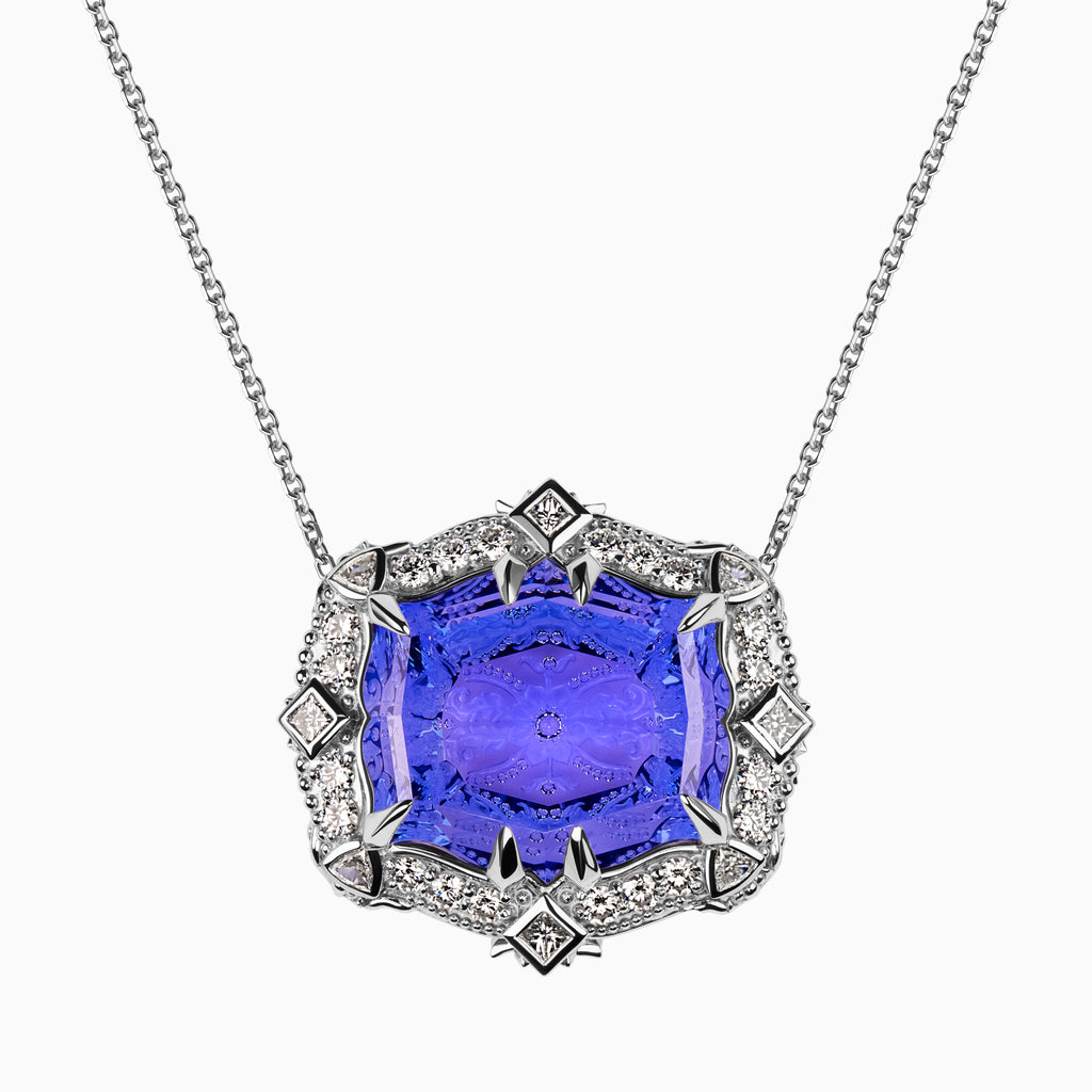 Antique Dreams Tanzanite Pendant