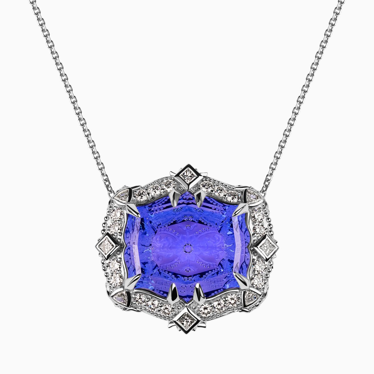 Antique Dreams Tanzanite Pendant