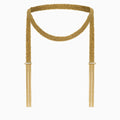 Equine Gold Mesh Scarf