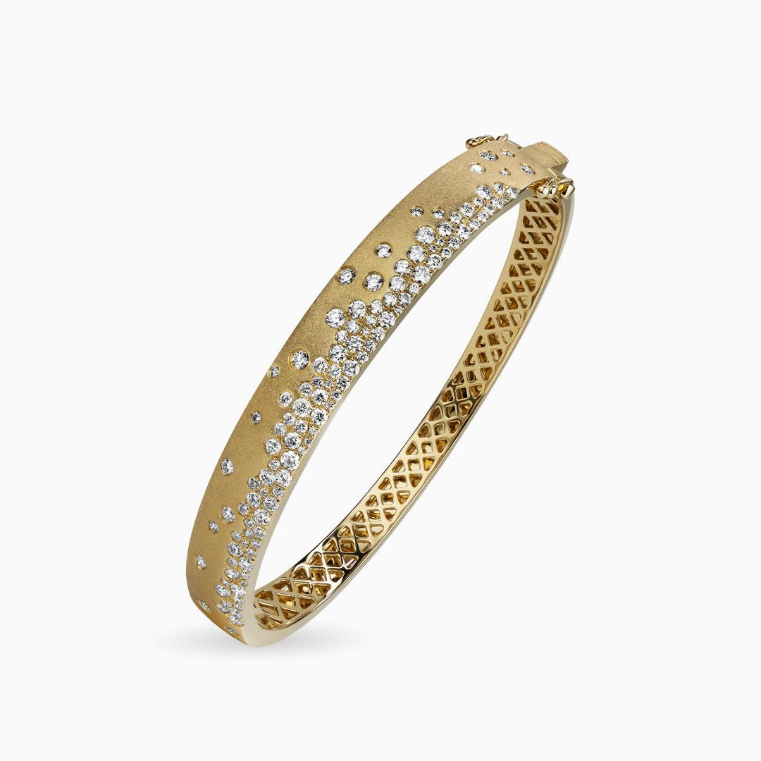 Diamond Confetti Bangle - Narrow