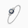 Art Deco Blue Sapphire Bracelet