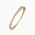 1.34ct Diamond Twist Bangle