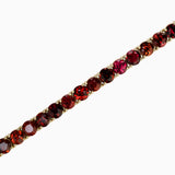 4mm Red Spinel Tennis Bracelet