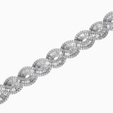 Diamond Twist Tennis Bracelet
