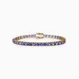 4mm Tanzanite Tennis Bracelet