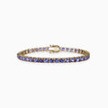 4mm Tanzanite Tennis Bracelet
