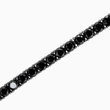 4.5mm Black Diamond Tennis Bracelet