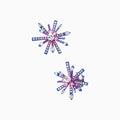 Aurora Sunburst Stud Earrings