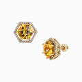 4.75ct Citrine Stud Earrings