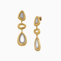 Tri-Oval Earrings