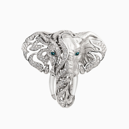 Elephant Brooch